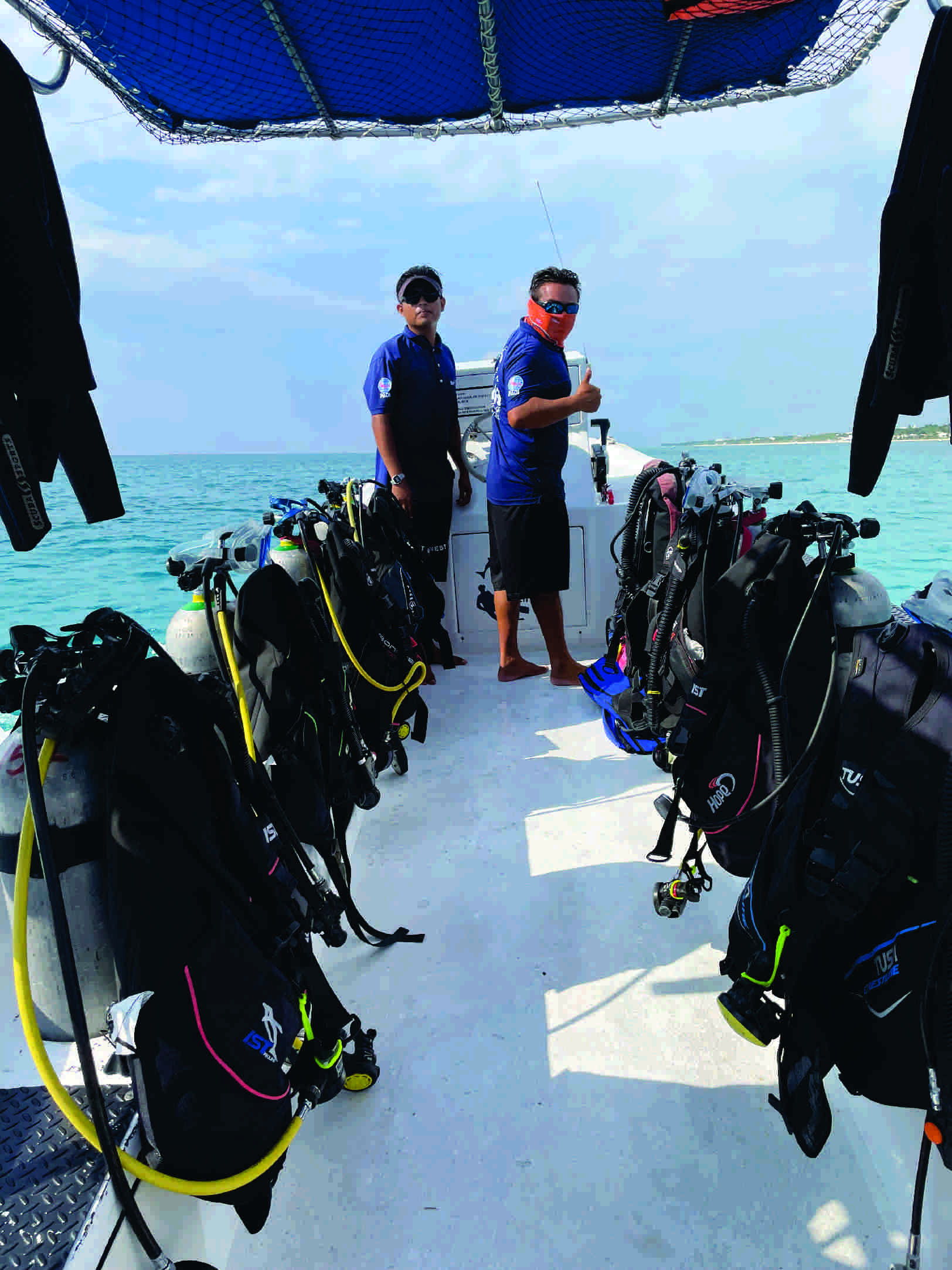 te esperamos listos para tu buceo 